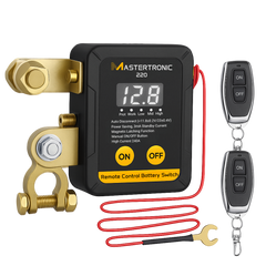 Mastertronic 220 – Deconector inteligent ON/OFF pentru baterie, cu telecomandă, 12/24V