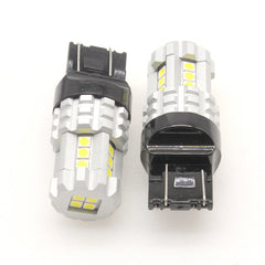 LED Spark Becuri auto 7443 (W21/5W) – Lumină albă 6000K (stop combinat, poziție, lumini de zi, semnalizare) – set 2 buc.